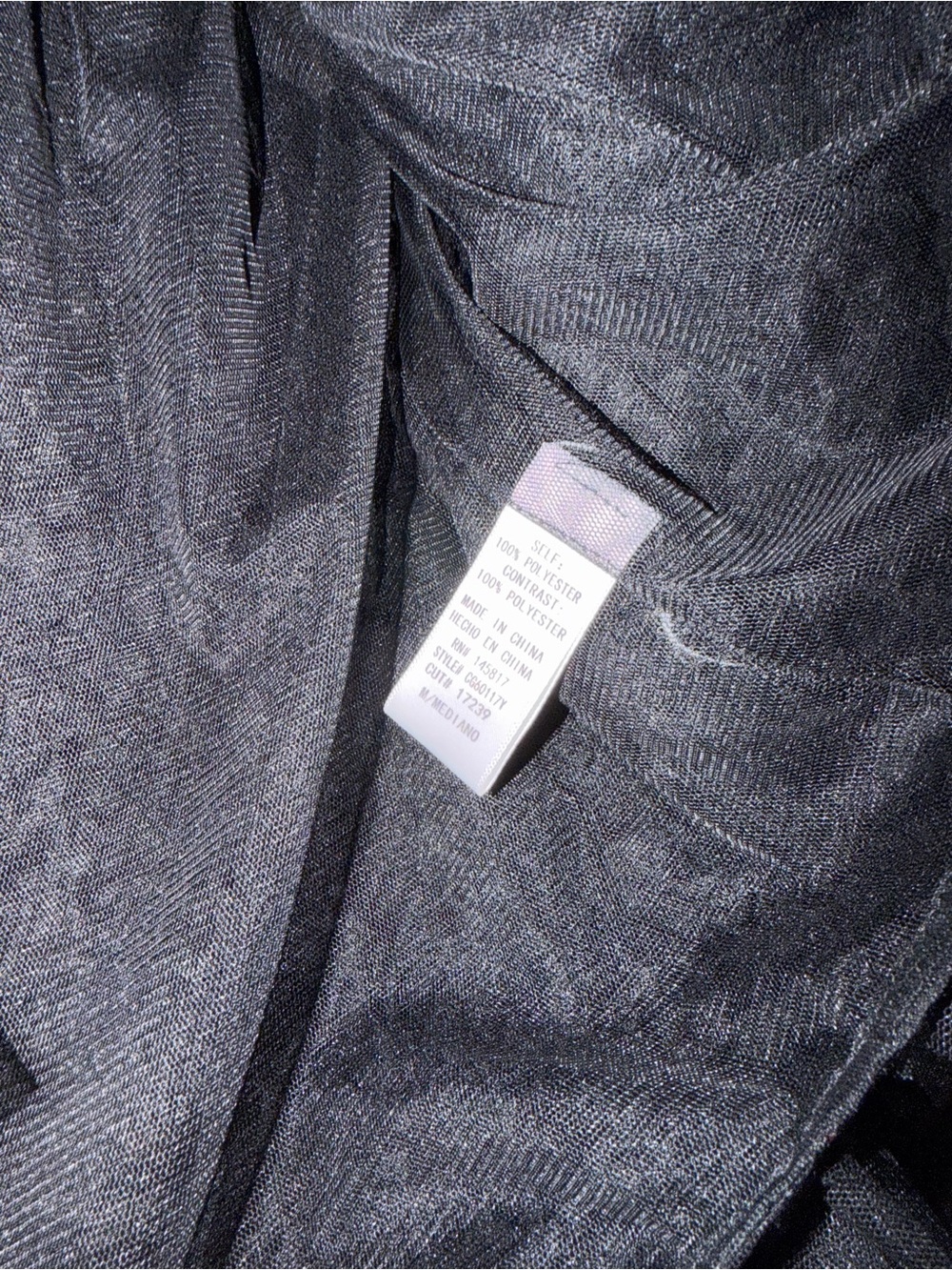 Black Ruffle Shirt - Picture 4 of 4